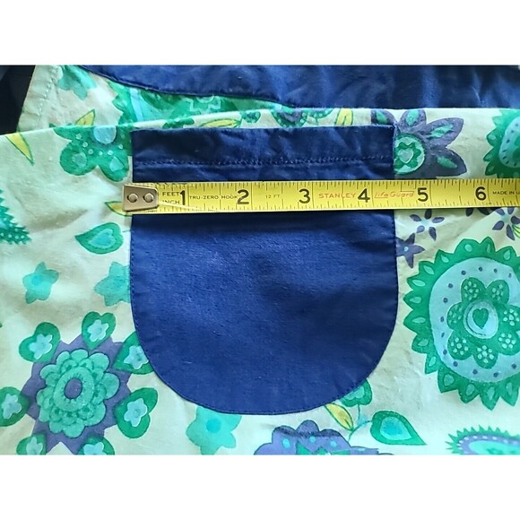 Peacock Apron With Ruffles - Picture 8 of 10